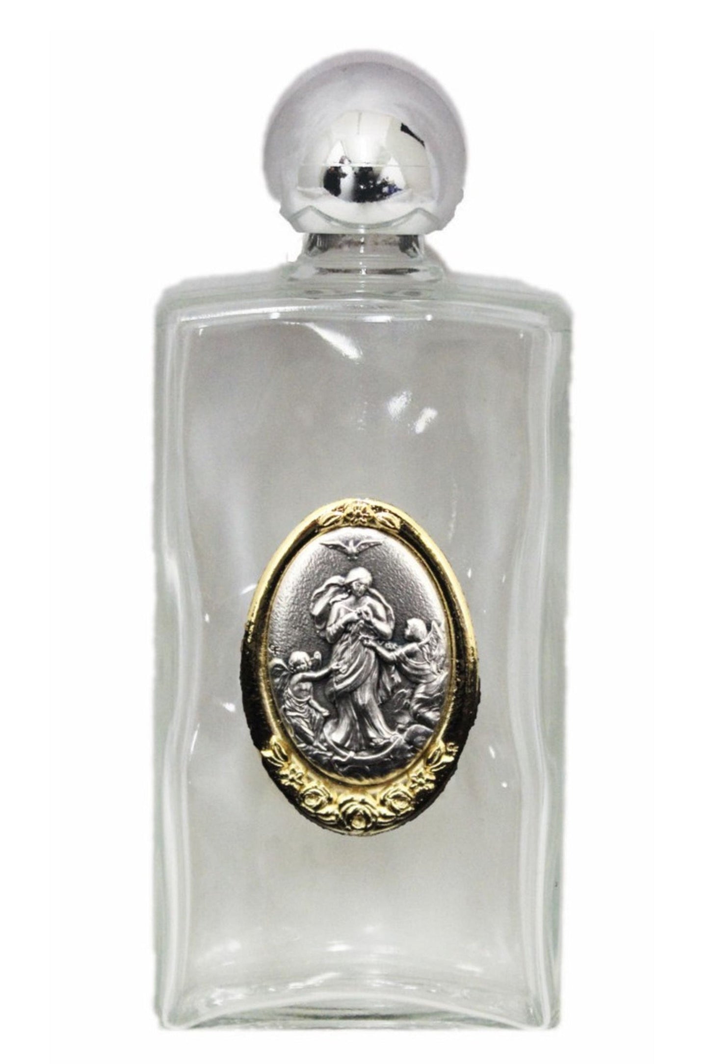 Holy Water Glass Bottle, From Italy (Icon Variants)