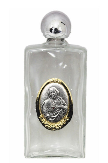 Holy Water Glass Bottle, From Italy (Icon Variants)