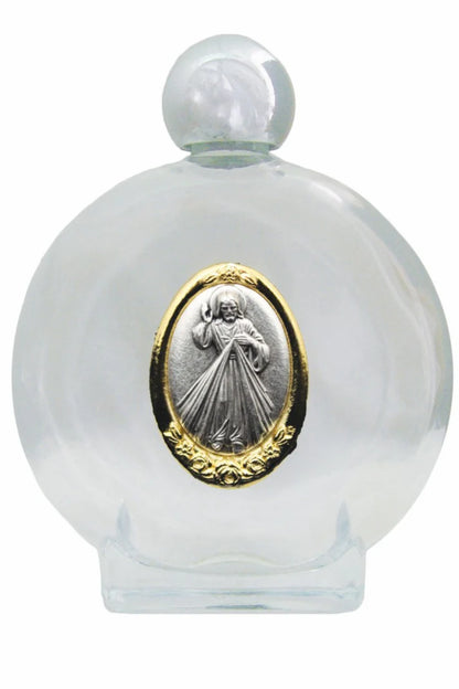 Holy Water Glass Bottle, From Italy (Icon Variants)