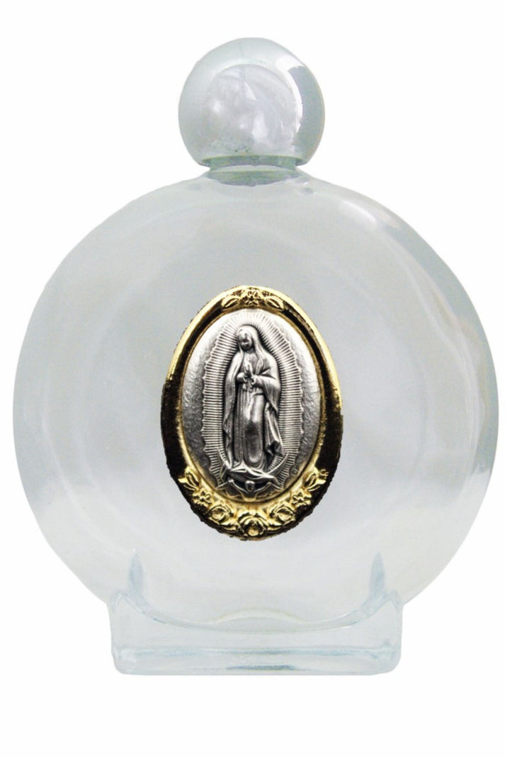 Holy Water Glass Bottle, From Italy (Icon Variants)