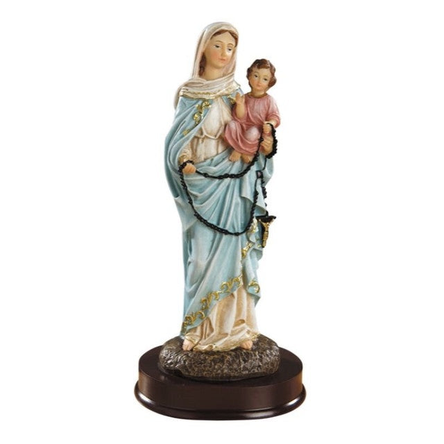 Our Lady Of The Rosary Statue - 8 1/2"