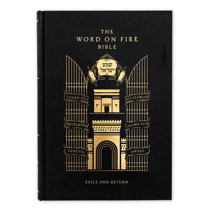 The Word on Fire Bible: NRSV-CE with Commentary (Volume I-5 Available)
