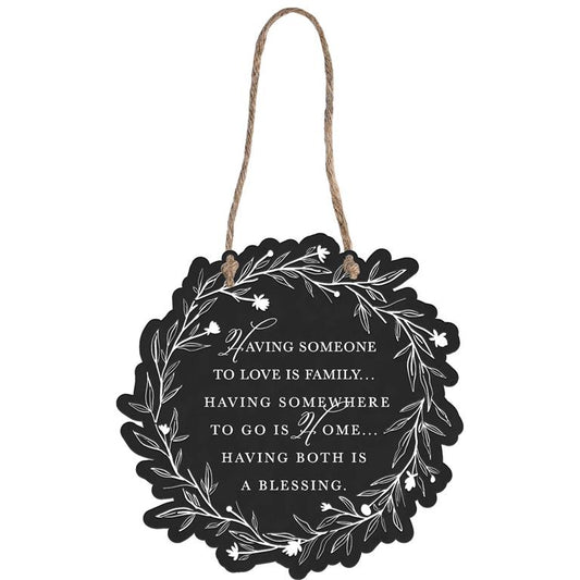Metal Wreath Blessing