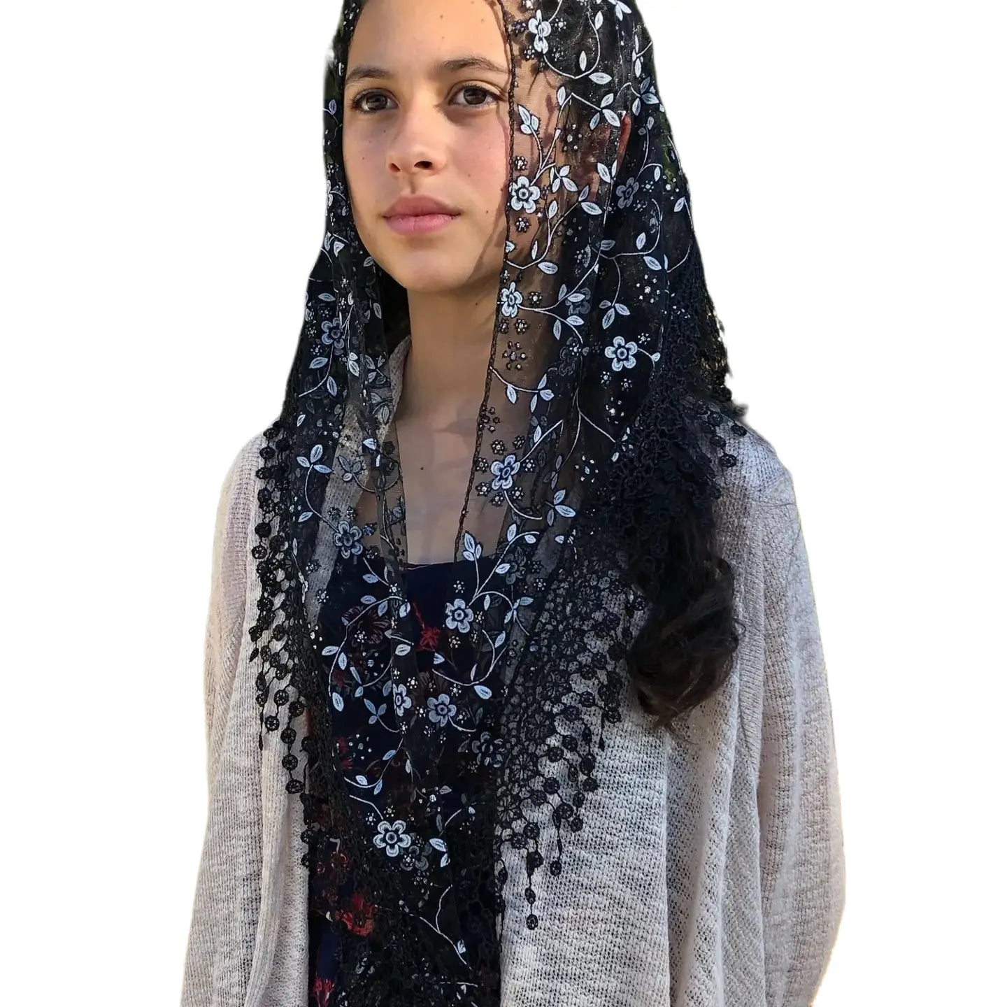 Cherry Blossom Church Veil - Color Variants