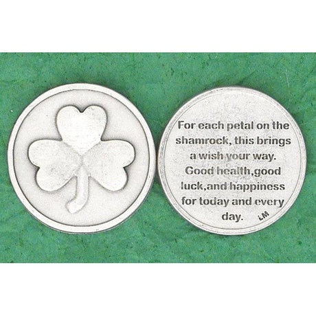 Irish Shamrock Coin