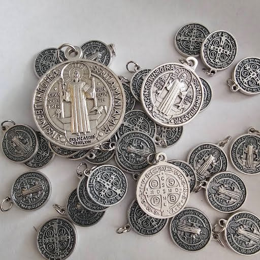 St. Benedict Jubilee Medal, Oxidized