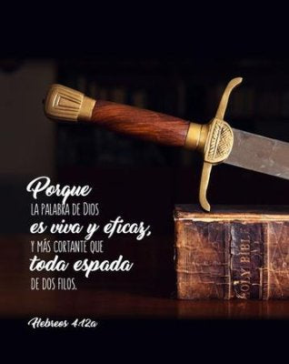 La palabra de Dios, cuadro de cristal (Hebreos 4:12a)