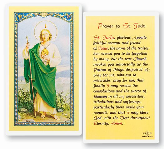 St. Jude - Holy Card (4 Variants)