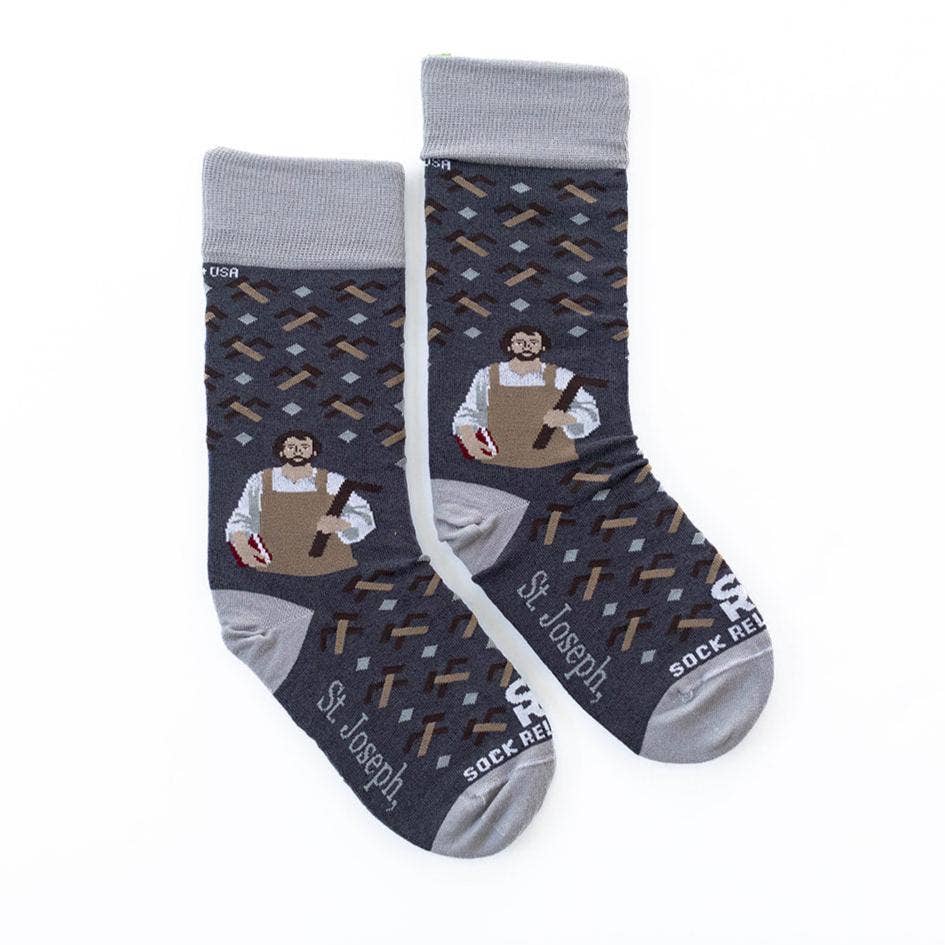 Religious Themed Socks, Kids-Adult Size (Many Variants)