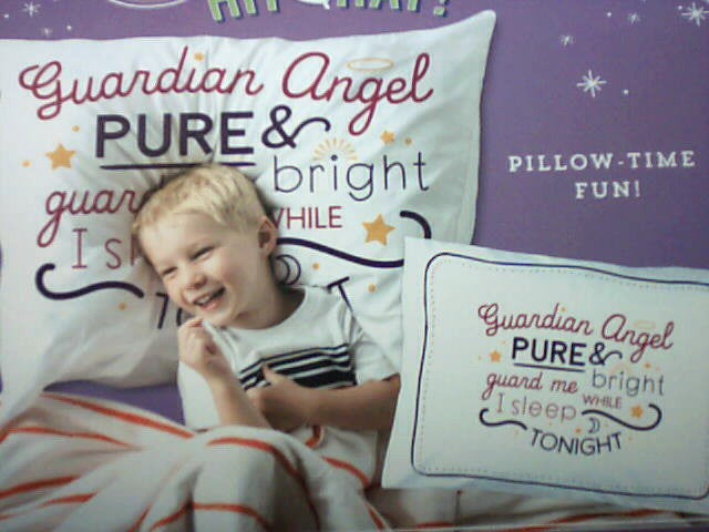 Guardian Angel Pillowcase