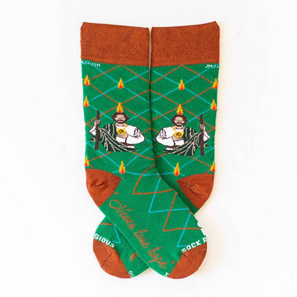 Religious Themed Socks, Kids-Adult Size (Many Variants)