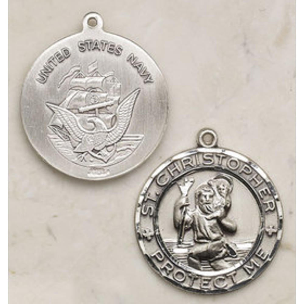 St. Christopher - US Navy - Necklace