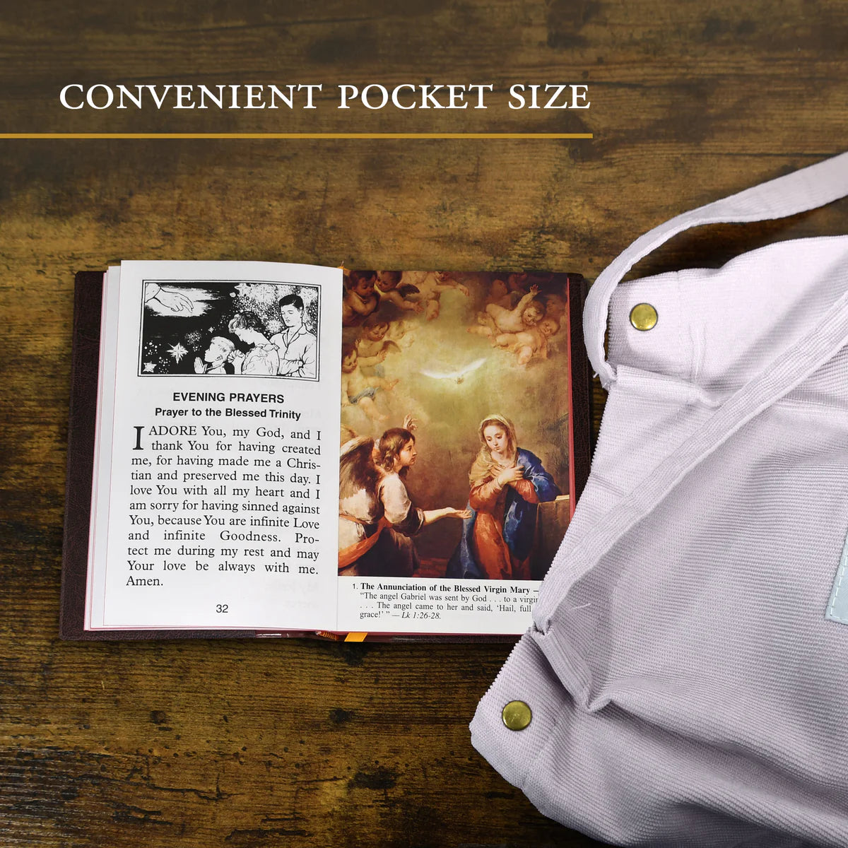 Catholic Book of Prayers, Vinyl Cover - by Rev. Maurus FitzGerald, O.F.M.