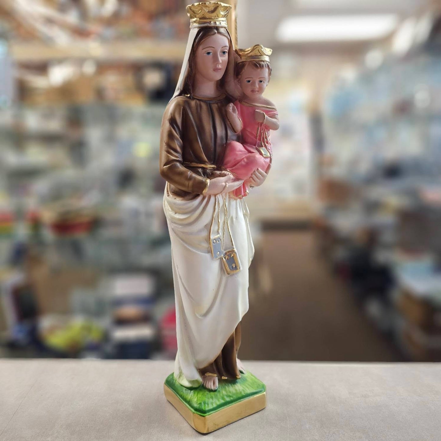 Our Lady of Mount Carmel - Italian Statue