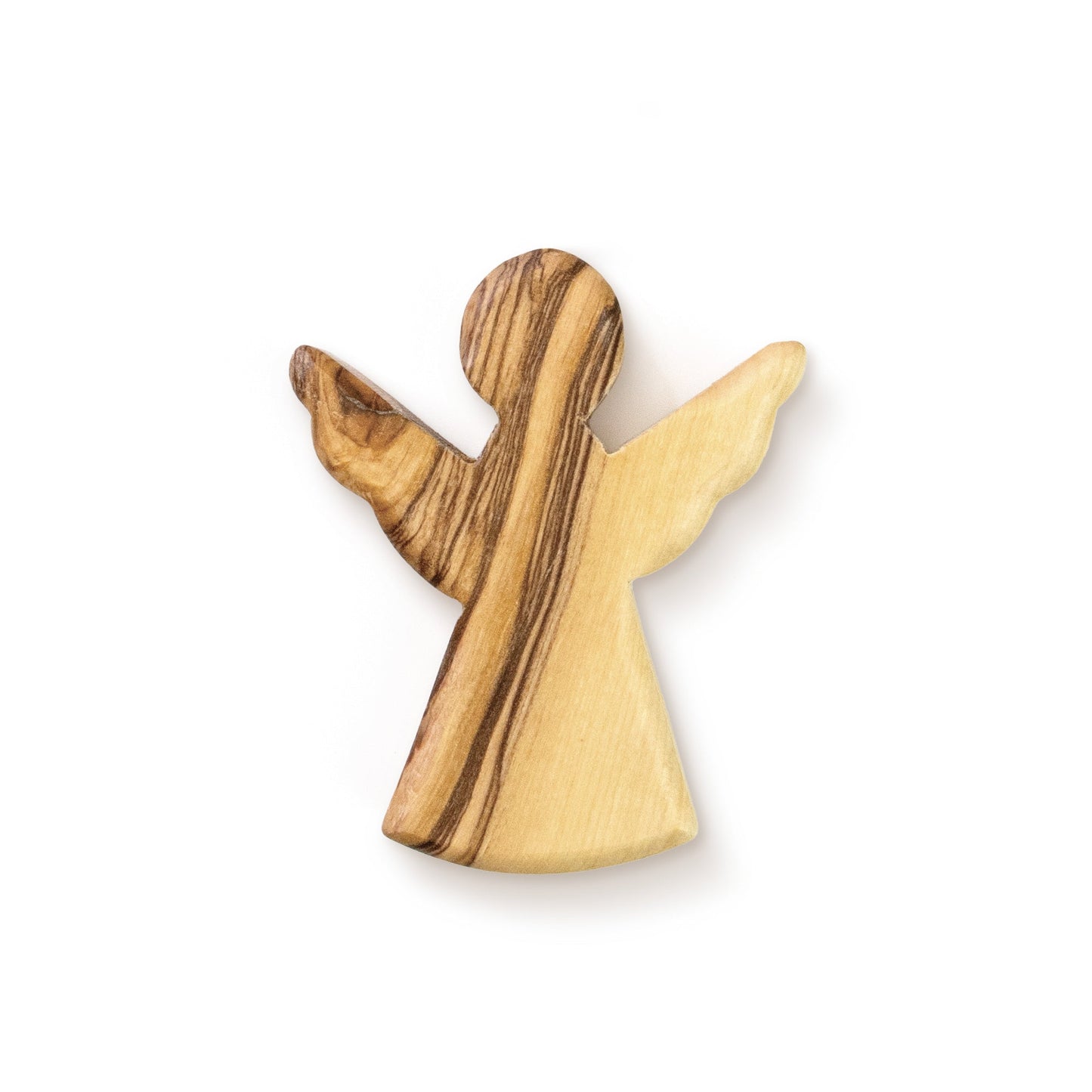 Olive Wood Angel Made In Bethlehem