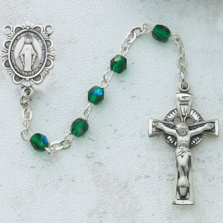 Green Irish Rosary