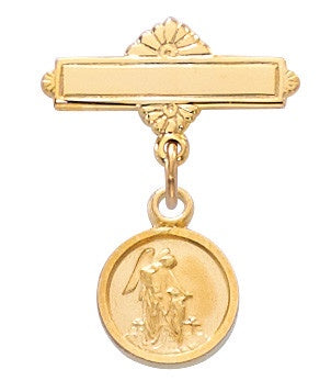 Guardian Angel Baptismal Pin