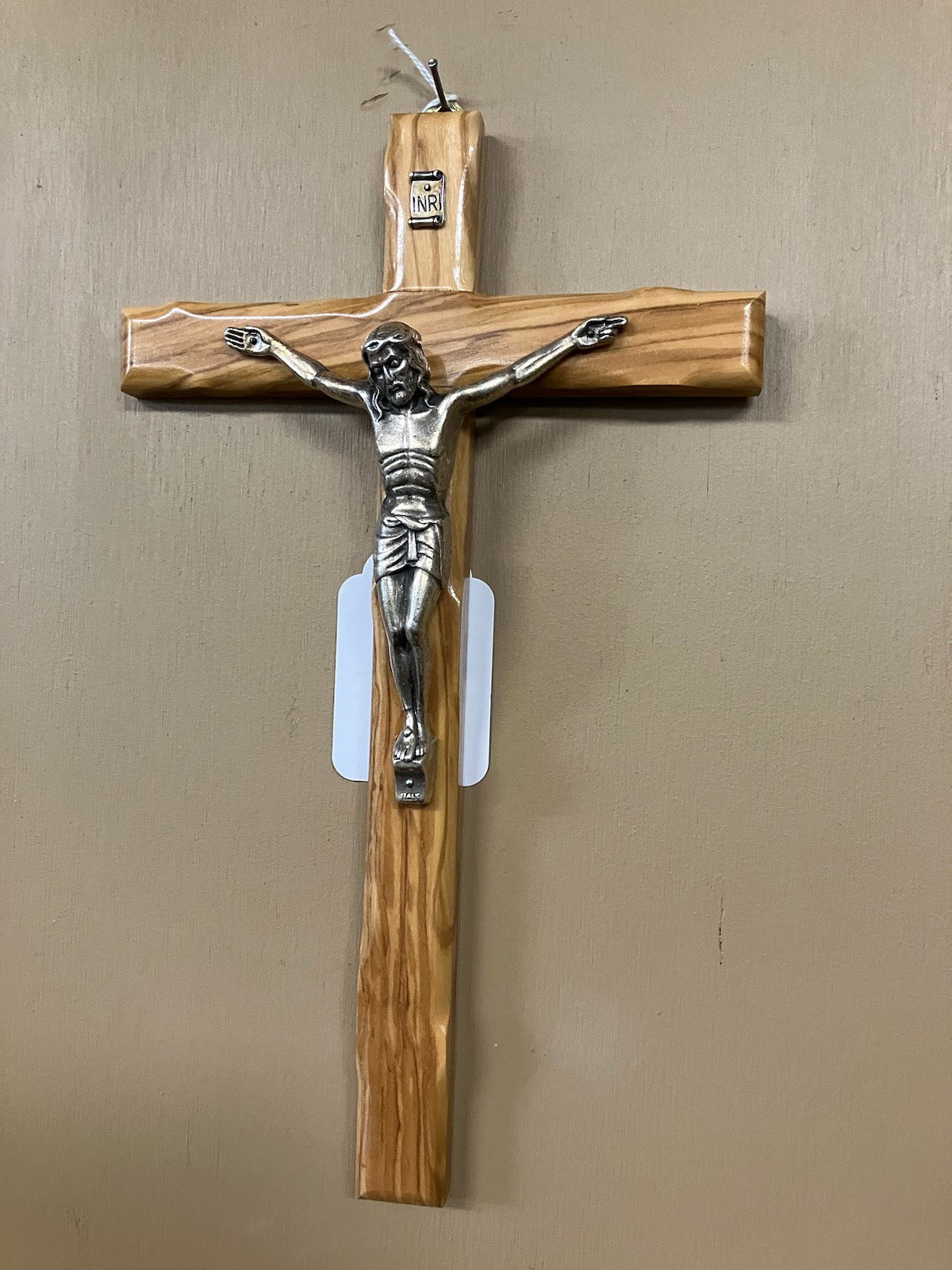 12" Olive Wood Crucifix