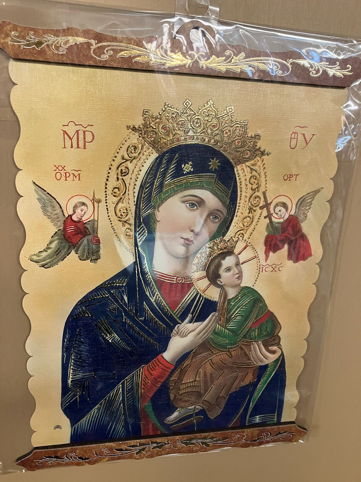 Our Lady of Perpetual Help Wall Banner