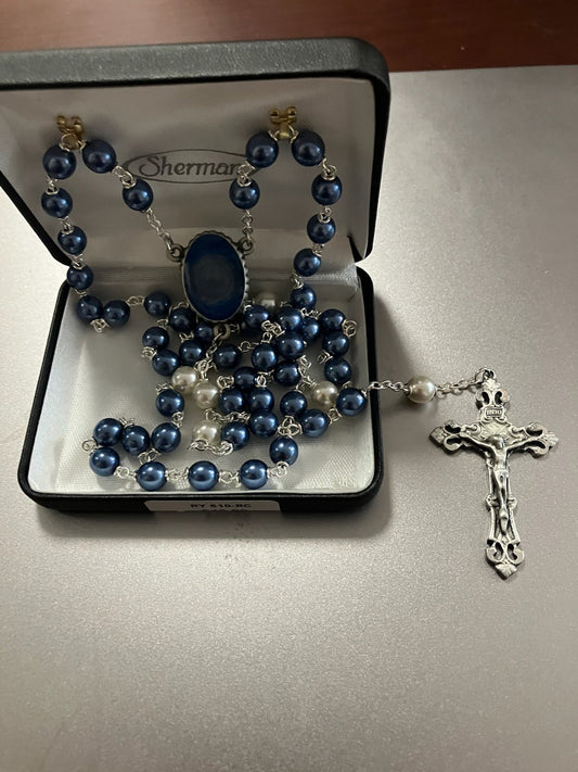 Our Lady of Lourdes Rosary with Water from Lourdes Center