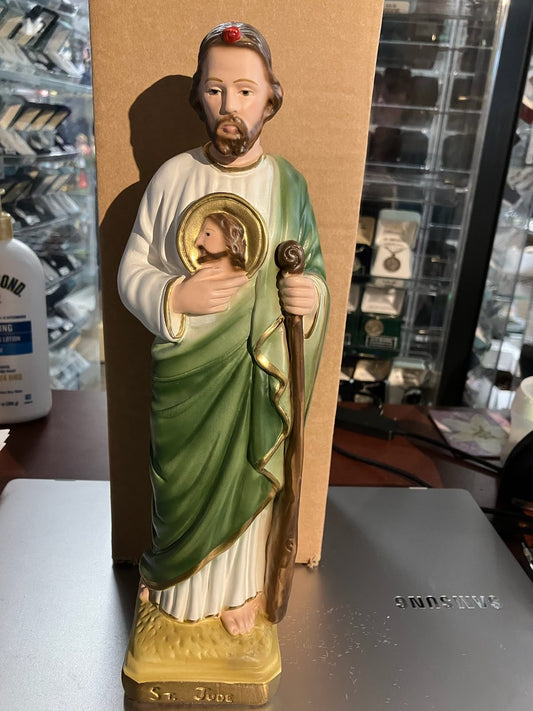 St. Jude, Italian 12" Statue