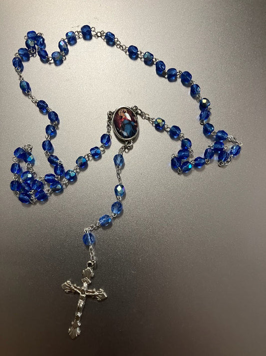 St. Philomena Rosary with Photo Center