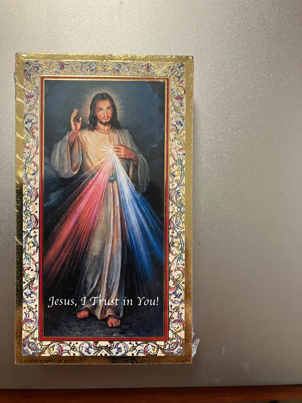 Divine Mercy Prayers Holy Card ( Paper )