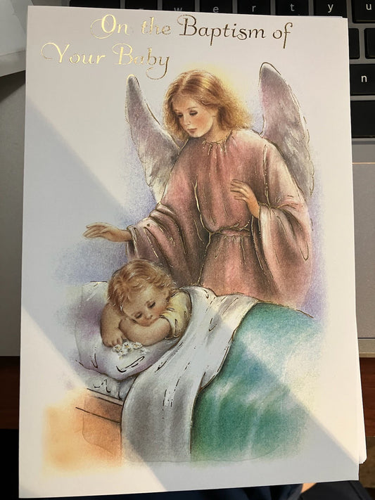 On the Baptism of Your Baby - Greeting Card