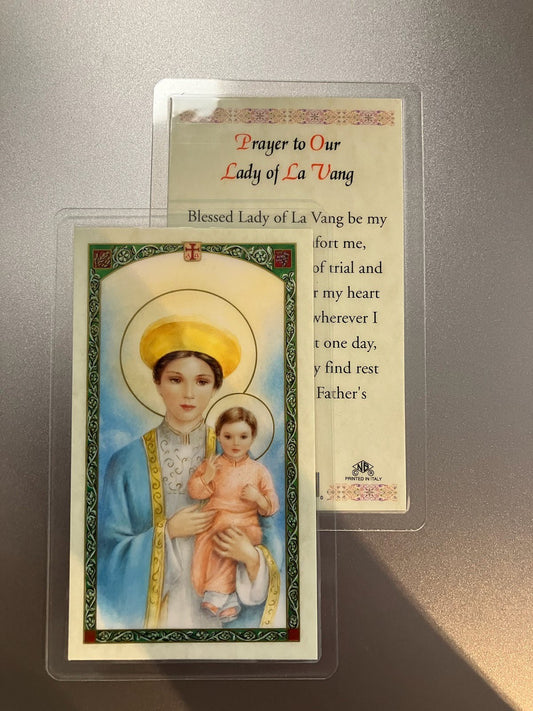 Prayer to Our Lady of La Vang Holy Card