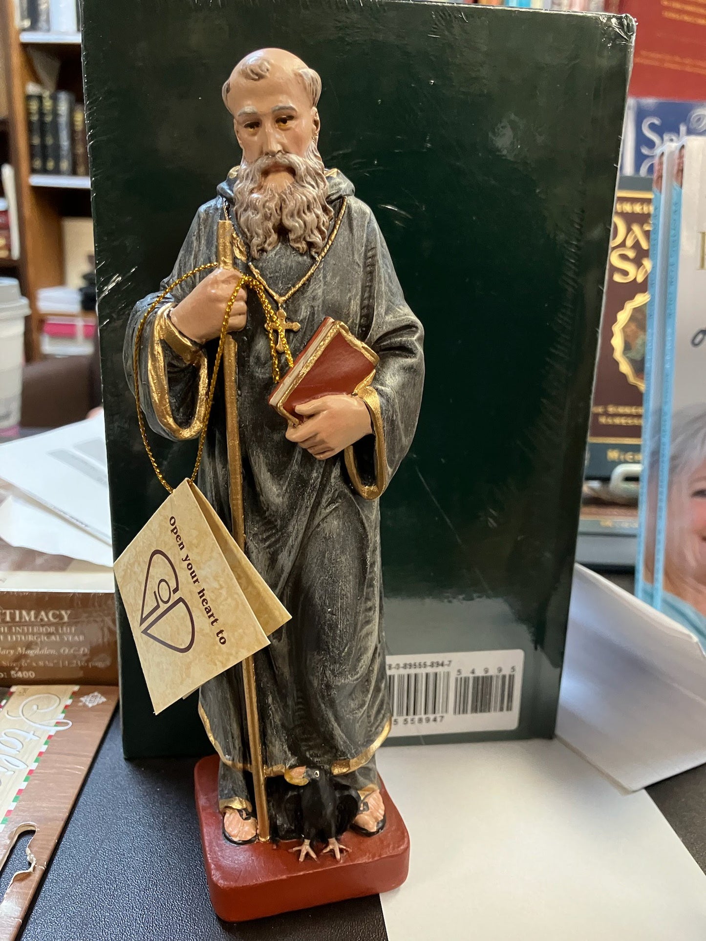 St. Benedict Statue - 8"