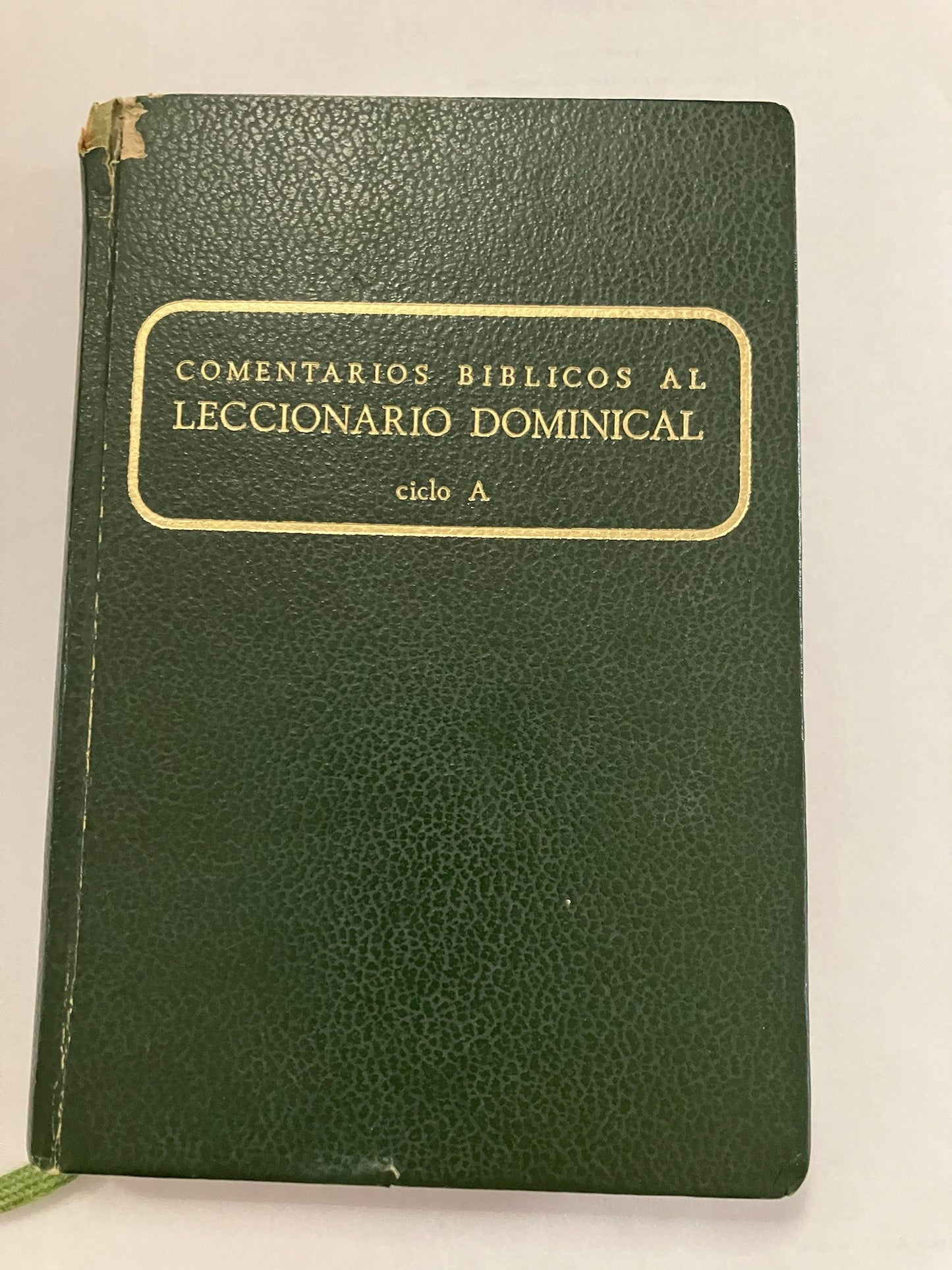 USED: Commentaries Biblicos Al Leccionario Dominical Ciclo A