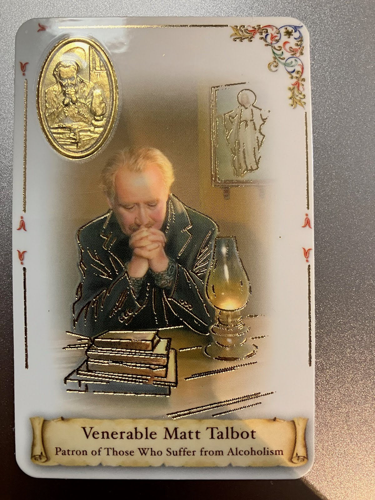 Venerable Matt Talbot Holy Card Patron Of Those Who Suffer From Alcoholism