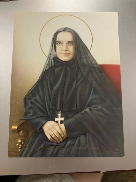 St. Francis Xavier Cabrini Poster