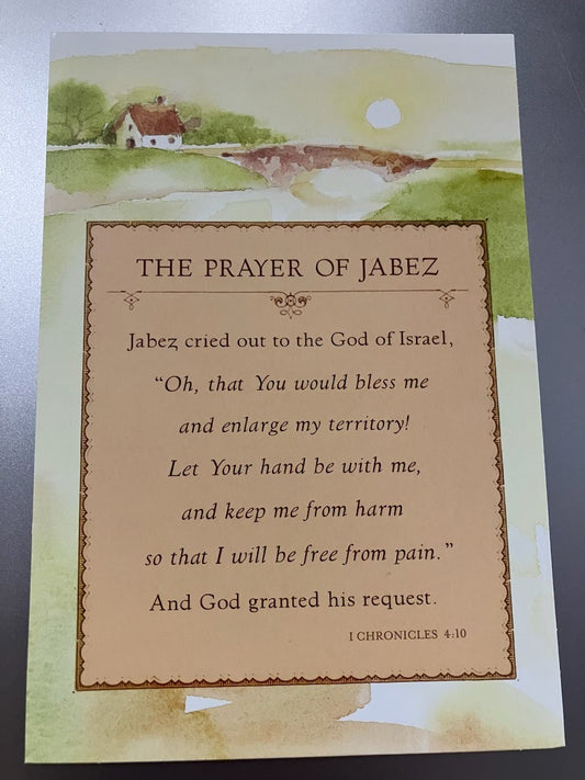 The Prayer of Jabez Greeting Card