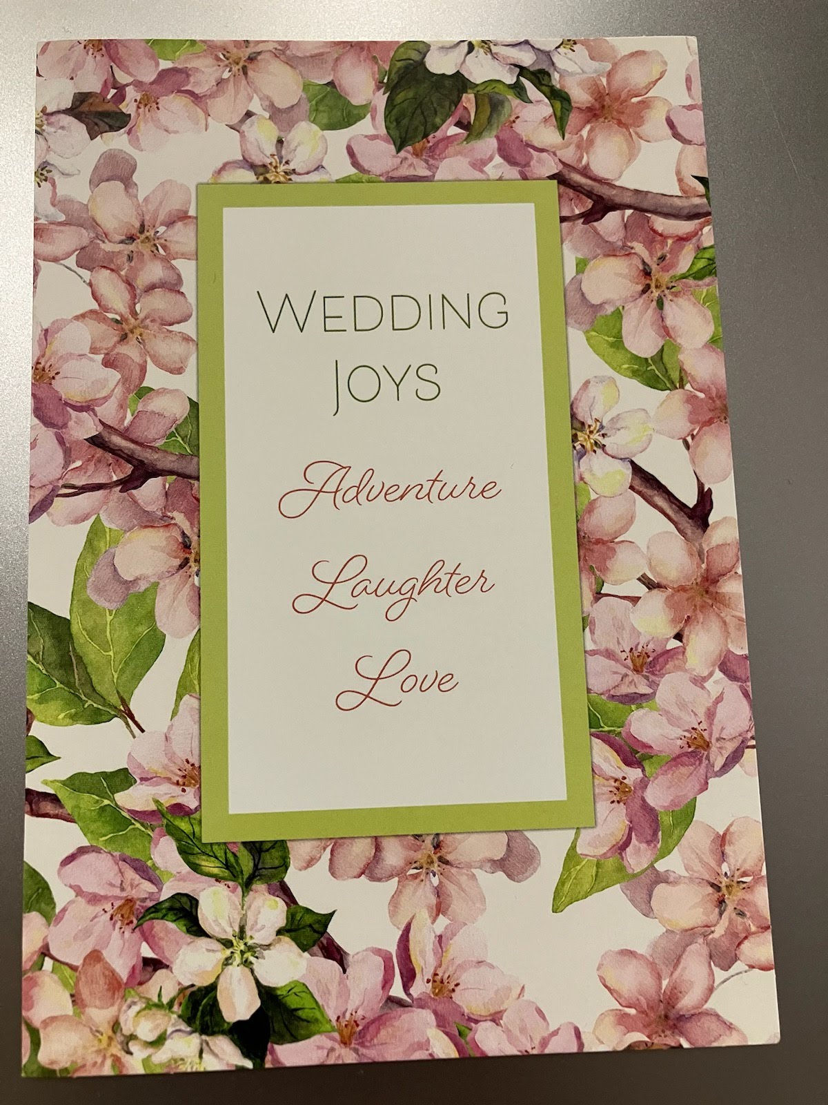 Wedding Joys Greeting Card