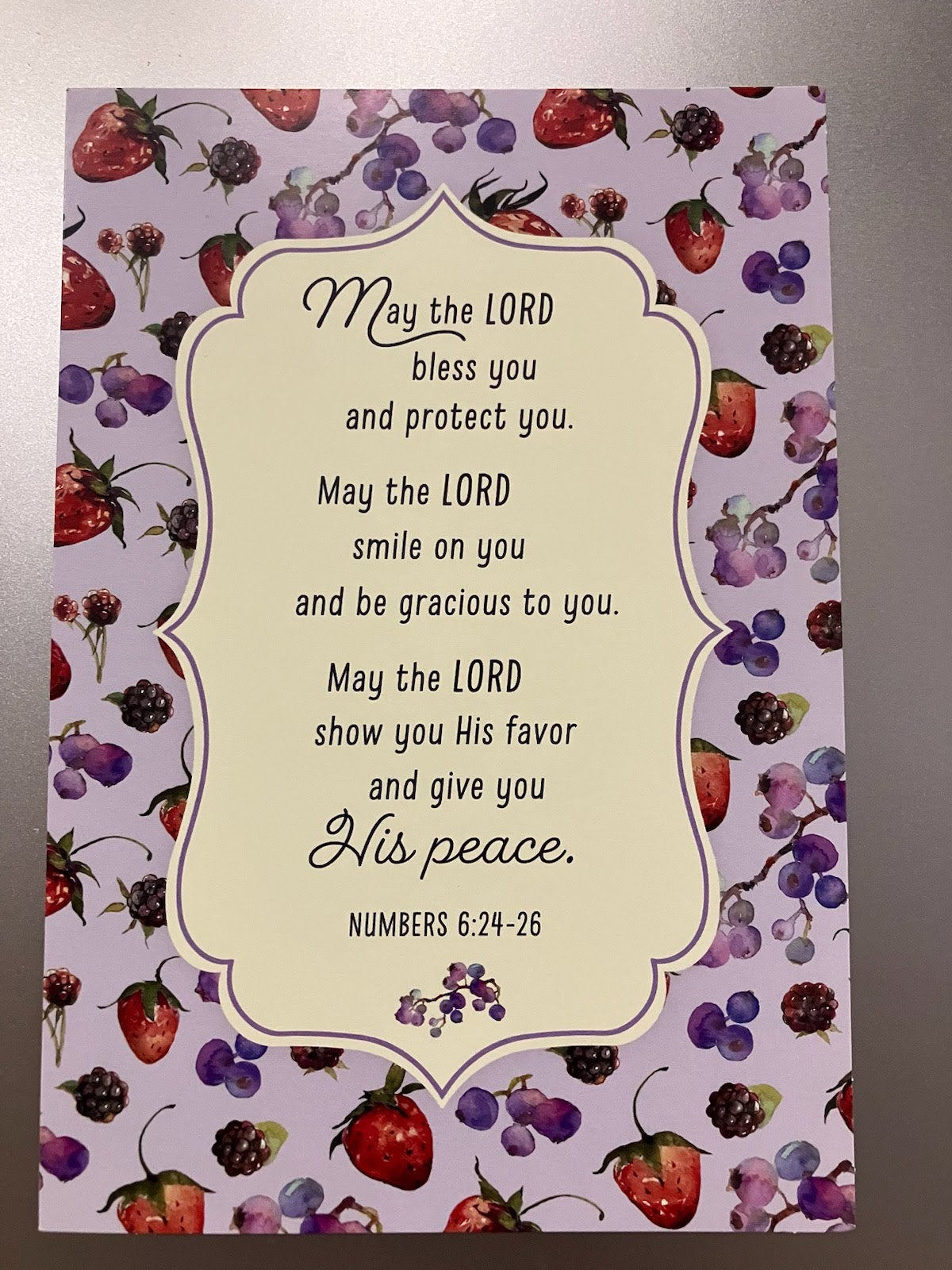 May the Lord bless you and protect you...Happy Birthday Greeting Card