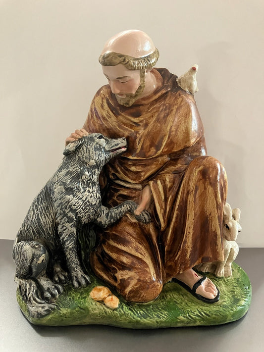 St. Francis of Assisi with Wolf