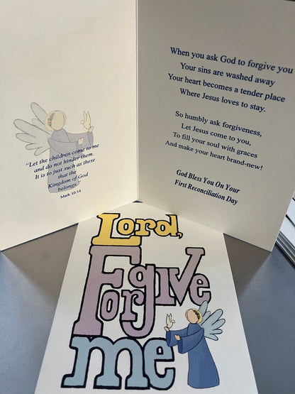 First Penance, Reconciliation - Greeting Card