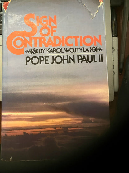 USED: Sign of Contradiction by Karol Wojtyla - Pope John Paul II