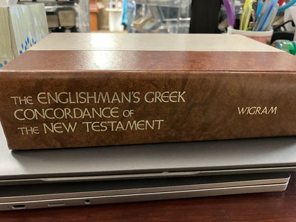 USED: The Englishman's Greek Concordance of The New Testament - Hardback