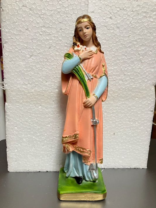 St. Philomena 8" Statue
