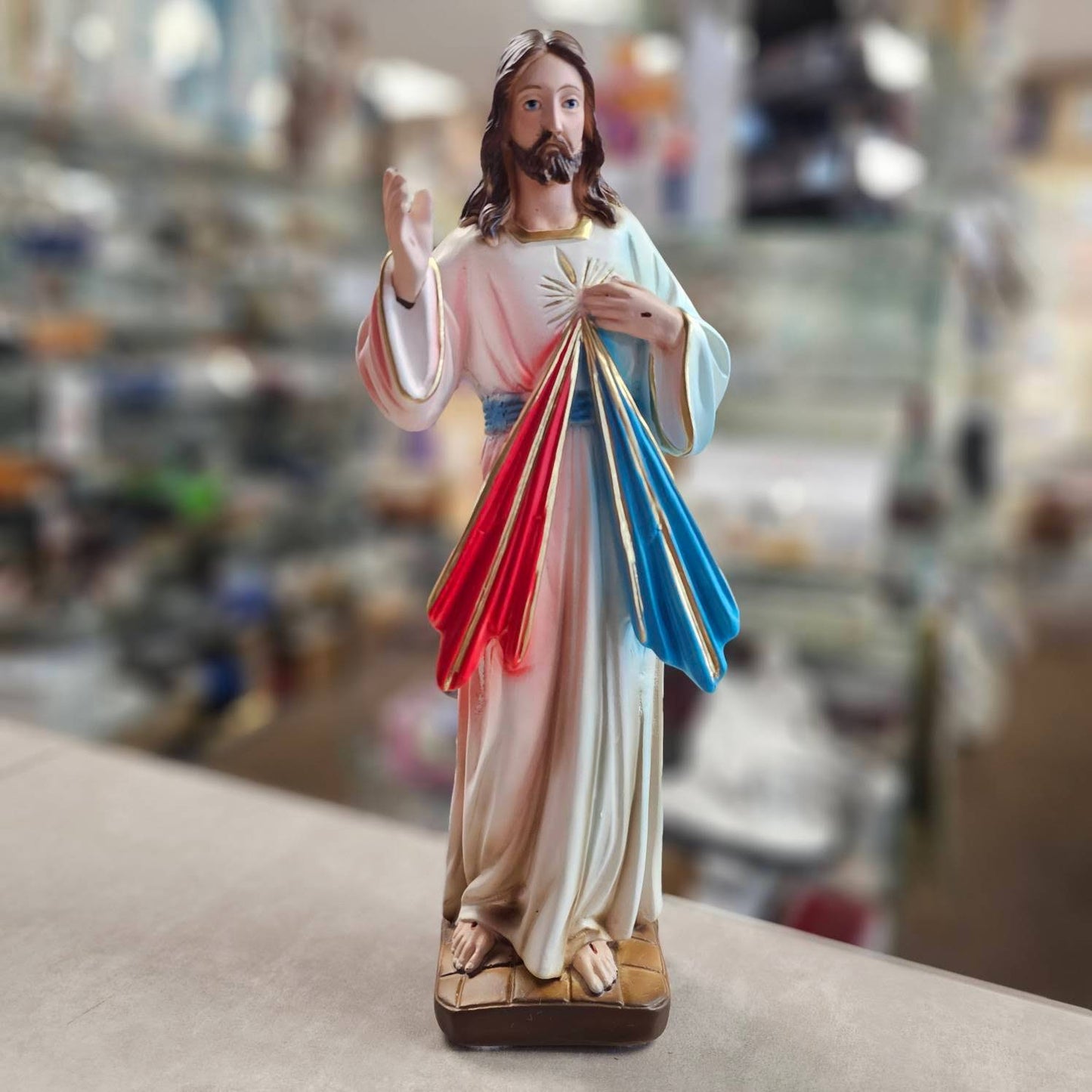 Divine Mercy 12" Statue