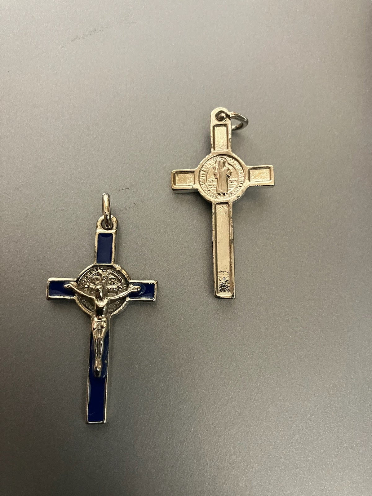 St. Benedict Crucifix Enameled - (Color Variants)