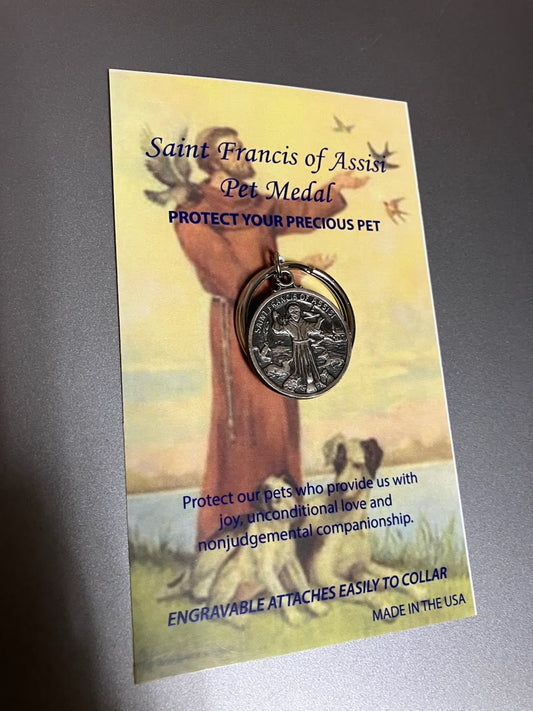 St. Francis of Assisi Pet Medal