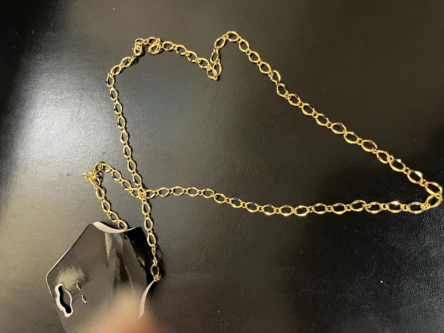 27"  Gold Colored Chain