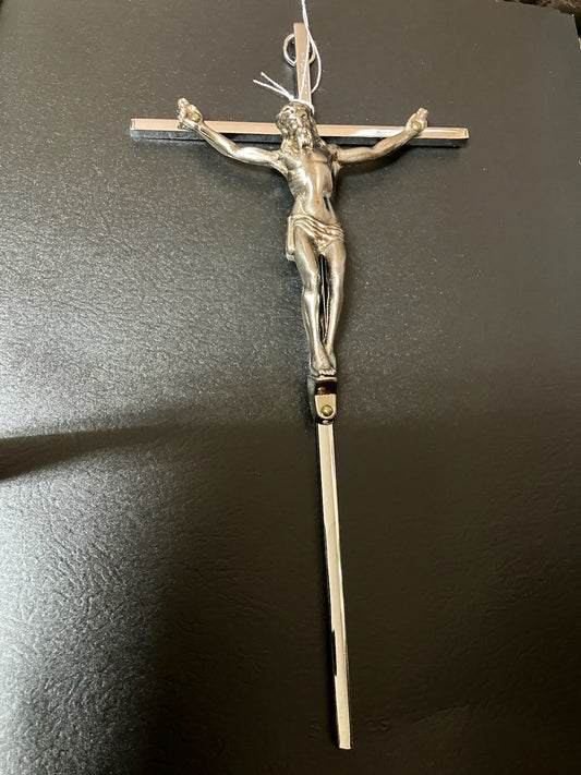 Two Tone Silver Crucifix