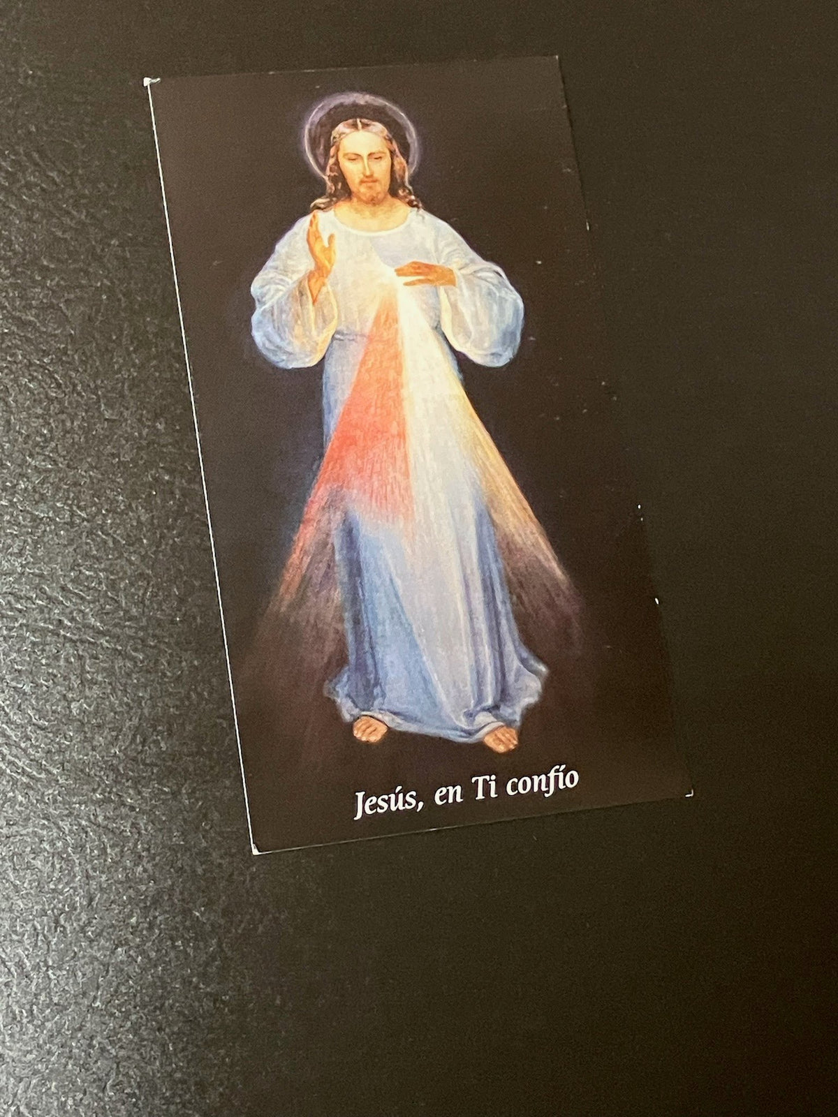 Coronilla A La Divina Misericordia Estampita