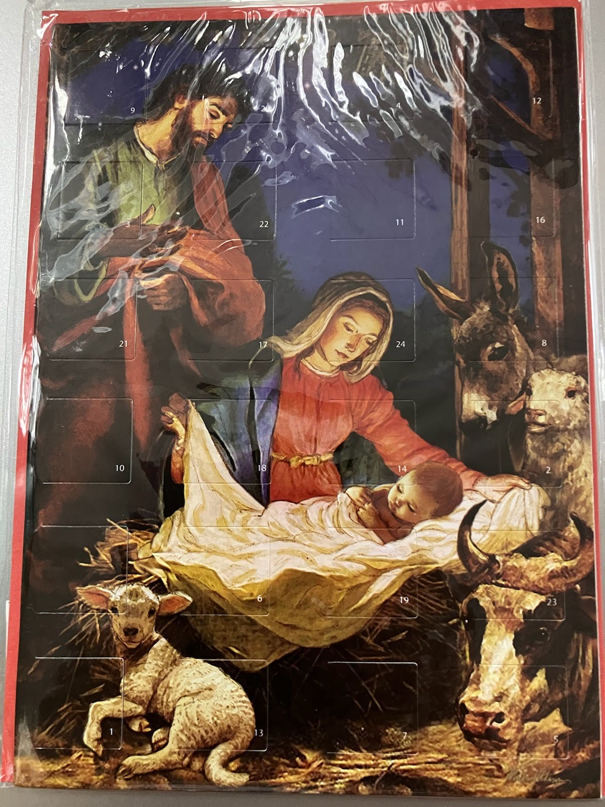 Advent Calendar Greeting Card