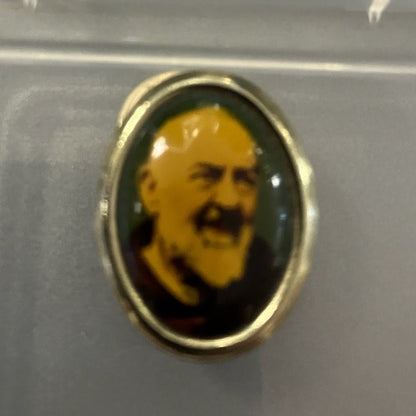 Holy Icons - Gold Tone Lapel Pin