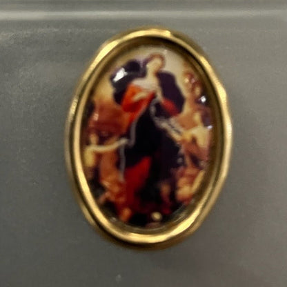 Holy Icons - Gold Tone Lapel Pin